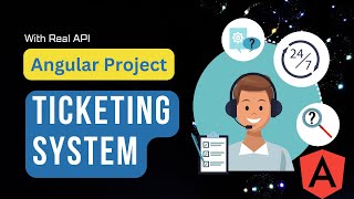Ticket Tool App in Angular  Mini Project with API  Angular 17 Projects [upl. by Viking]
