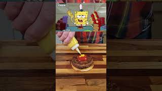 Get Ready To Flip This Krabby Patty 😋 shorts spongebob squidward krabbypatty [upl. by Eelyr567]