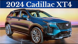 2024 Cadillac XT4 Review  Cadillac XT4 2024 Premium Luxury [upl. by Suzette]