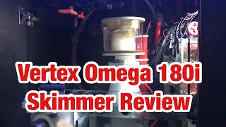 Vertex Omega 180i Skimmer Unboxing DIY Skimmer Stand and Setup [upl. by Lanette]