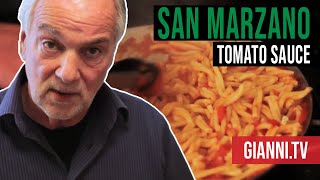 San Marzano Marinara Tomato Sauce Italian Recipe  Giannis North Beach [upl. by Mintz]