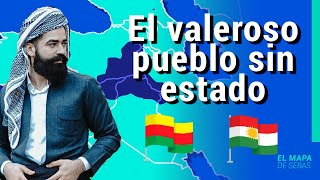 🌏HISTORIA del PUEBLO KURDO el Kurdistán en 13 minutos🌏  El Mapa de Sebas [upl. by Barbaresi]