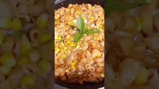 macaroni pasta  Malasa macaroni pasta  cheese capsicum amp corn pasta  pasta recipe [upl. by Rothwell346]