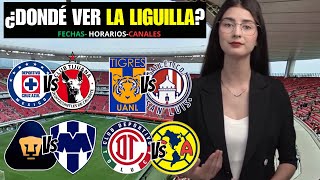 ⚽LIGUILLA 2024 ⏰HORARIOS 🗓️FECHAS y 📺CANALES de los CUARTOS DE FINAL en la Liga MX  PerroNius [upl. by Ragen]