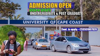 UCC Opens Admission for 20242025  Detail breakdown of what you should know [upl. by Euqirrne]