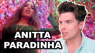 ANITTA  PARADINHA OFFICIAL MUSIC VIDEO REACTION [upl. by Otxis878]