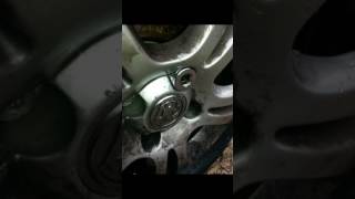 How to remove a locking wheelnut NOT httpwwwlockingwheelnutsremovedcom [upl. by Aeynod]