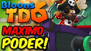 EL MONO PIRATA MEJORADO  BLOONS TD 6 [upl. by Kcirdez]