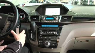 Honda Odyssey Navigation System and Rear Back Up Camera [upl. by Corbet816]