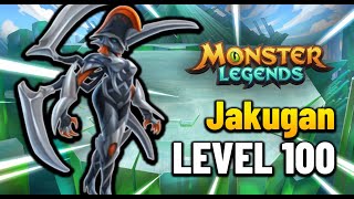 Jakugan Level 100 Legendary Monster Legends [upl. by Barny218]