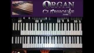 ♫ How to play the quot 56251 CHORD PROGRESSIONquot gospel organ tutorial ♫ [upl. by Dunn550]