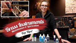 Lubrication Advice for Piston amp Rotary Brass Instruments [upl. by Kellsie]