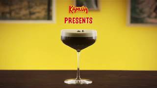 The perfect Espresso Martini recipe  Kahlúa [upl. by Muffin]