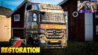 Restoring a MercedesBenz Actros  Scrap to Stunning🔥 [upl. by Skardol]