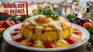 Mamaliga cu branza KäsePolenta Rezept aus Rumänien [upl. by Tennies]