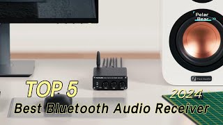 TOP 5 Best Bluetooth Audio Receiver 2024 [upl. by Ches]