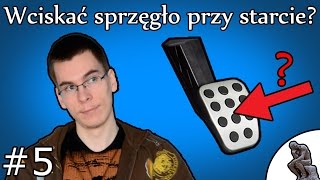 Czy warto wciskać sprzęgło przy starcie  MOTO ZAGWOZDKI 5 [upl. by Olimac]