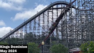 Vlog 53  Kings Dominion  May 2024 [upl. by Osnofla748]