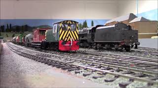 Gainsborough Model Railway Society  Decoy yard  Track Side View  27th August 2022 [upl. by Euqirat]