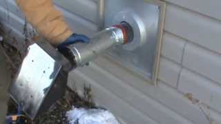 Pellet Stove Installation Part 1 See Description [upl. by Freyah142]