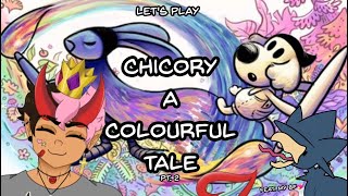 We Learn Da Art ✏️🎨  Chicory A Colorful Tale pt 2 feat my Boyfriend  LIVE [upl. by Cutlerr696]