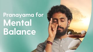 Guided Pranayama for Inner Balance  10 mins  Beginner Level [upl. by Nalek]