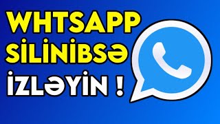 DİQQƏT ⚠️ WhatsApp Plus Öz Özünə Silinir Bu Hesab Whatsapp İstfadə Edə Bilməz [upl. by Soilisav]