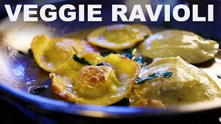 Panfried vegetable ravioli [upl. by Jeana895]