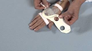 Use of IV House UltraDressing 730 Series with Elder Patients Hand Arm or Very Large Hand [upl. by Analart]