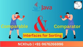 Java Comparable and Comparator Interfaces for Sorting [upl. by Atnek]
