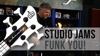 Chowny Studio Jams  Scott Whitley on SWB Pro Funk You [upl. by Hewes]