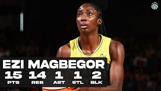 EZI MAGBEGOR DROPS 15PTS amp 14REB vs MYSTICS FULL HIGHLIGHTS [upl. by Lesya]