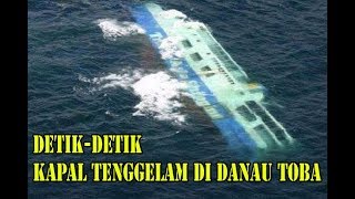 Detik detik kapal tenggelam di danau toba [upl. by Ateikan]