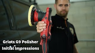 Griots Garage G9 Random Orbital Polisher Initial Impressions [upl. by Kalmick]