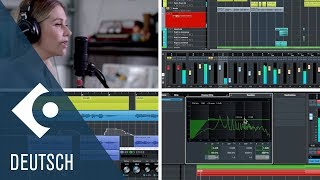 Wie man Vocals aufnimmt und bearbeitet  Erste Schritte mit Cubase AI und LE [upl. by Areik910]