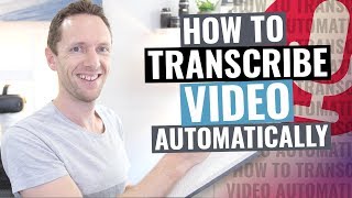 How to Transcribe Audio to Text Video Transcription Tutorial [upl. by Illa]