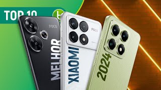 TOP 10 MELHOR CELULAR XIAOMI para COMPRAR  Guia do TudoCelular 2024 [upl. by Agnot186]