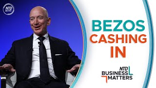 Jeff Bezos to Sell 5B of Amazon Stock  Business Matters Full Broadcast July 4 [upl. by Ytitsahc]