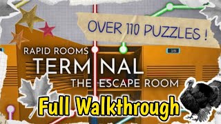 Roblox Terminal Escape Room Rapid Room Detention Full Walkthrough  All Puzzle Answers [upl. by Breeze]