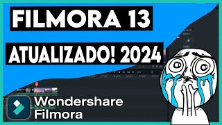 Como BAIXAR FILMORA 13 para PC sem marca dágua 2024 [upl. by Popper]