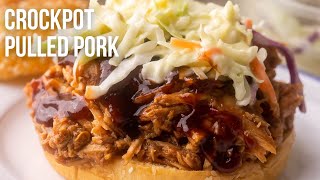 Crockpot Pulled Pork l The Recipe Rebel [upl. by Kanal]