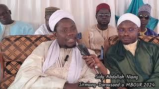 conference a MBOUR 2024 SIdy Abdallah Niang SirmangDarousaed [upl. by Faythe]