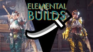 MHWorld  Longsword Elemental builds critical element earplugs 100 affinity [upl. by Teirtza105]