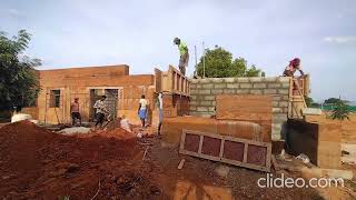 Rammed earth construction 2022 Building1 Part 3 [upl. by Aicined]