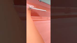 Instalando CANALETA DE PVC para un techo nuevo shorts [upl. by Iram748]