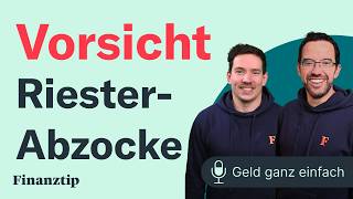 Abzocke bei Riester  Geld ganz einfach [upl. by Simone]