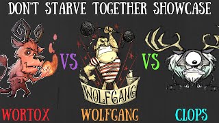 Wortox VS Wolfgang VS Deerclops  Dont Starve Together Showcase [upl. by Zehcnas]