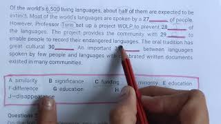 IELTS Reading tips  6july2023 ielts reading future of world language answers  ielts reading tips [upl. by Lyssa616]