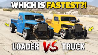 GTA 5 ONLINE  RAT TRUCK VS RAT LOADER WHICH IS FASTEST [upl. by Enrobyalc202]