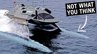 The Secret Stealth Boat that Flies Underwater [upl. by Jahdiel448]